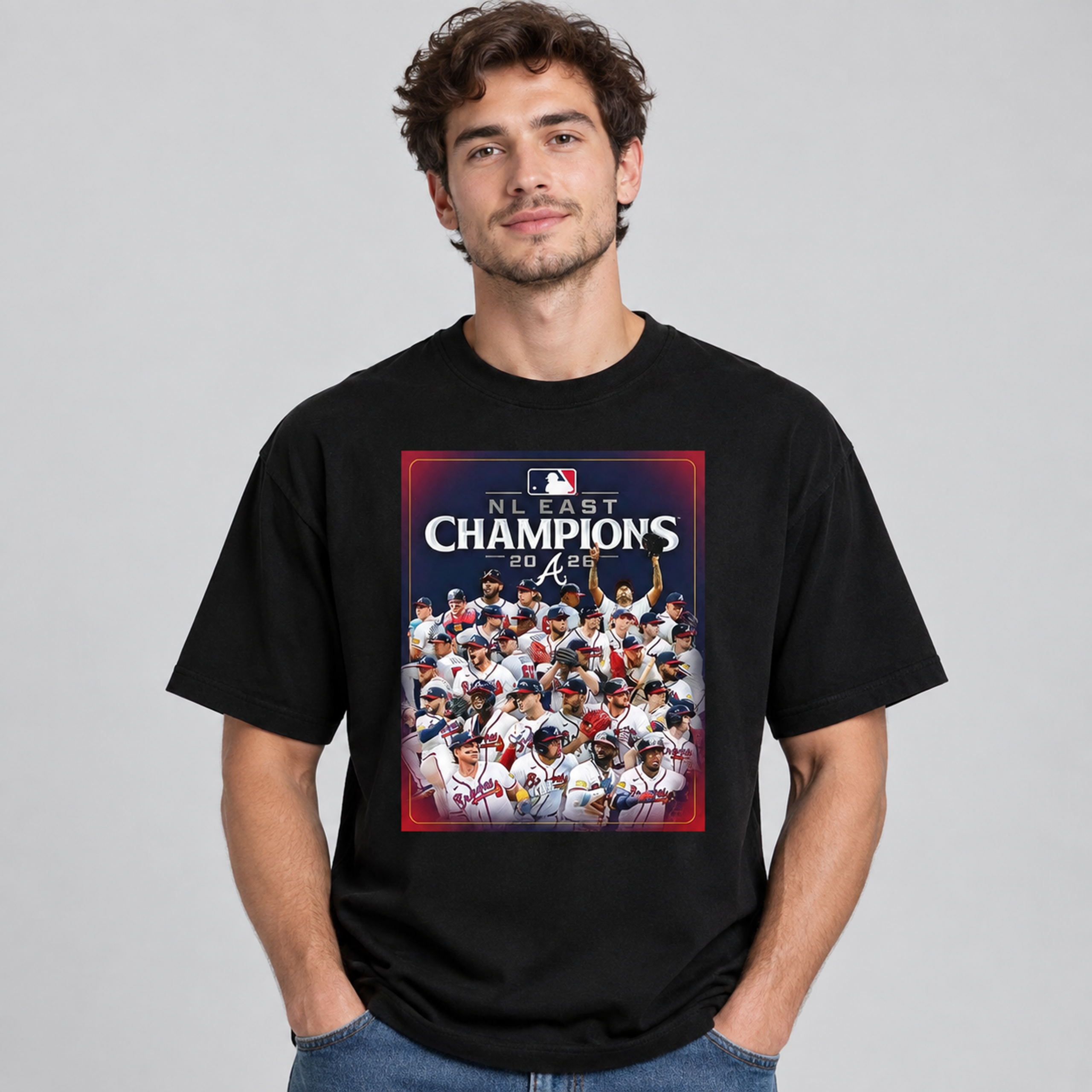 Atlanta Braves – 2026 NL East Champions Unisex T-Shirt (MLB Winning Season)