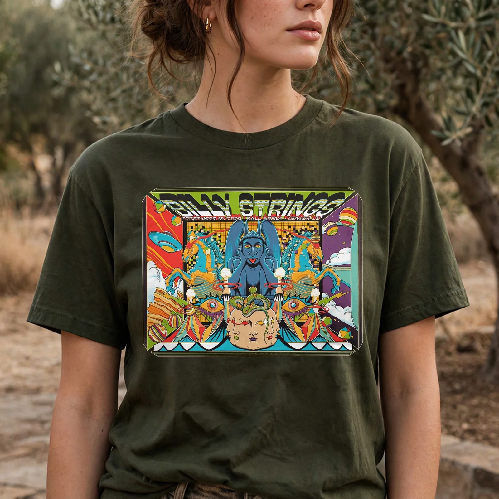 Billy Strings Night 2 2026 Tee – Ball Arena Denver Sept 19 T-Shirt
