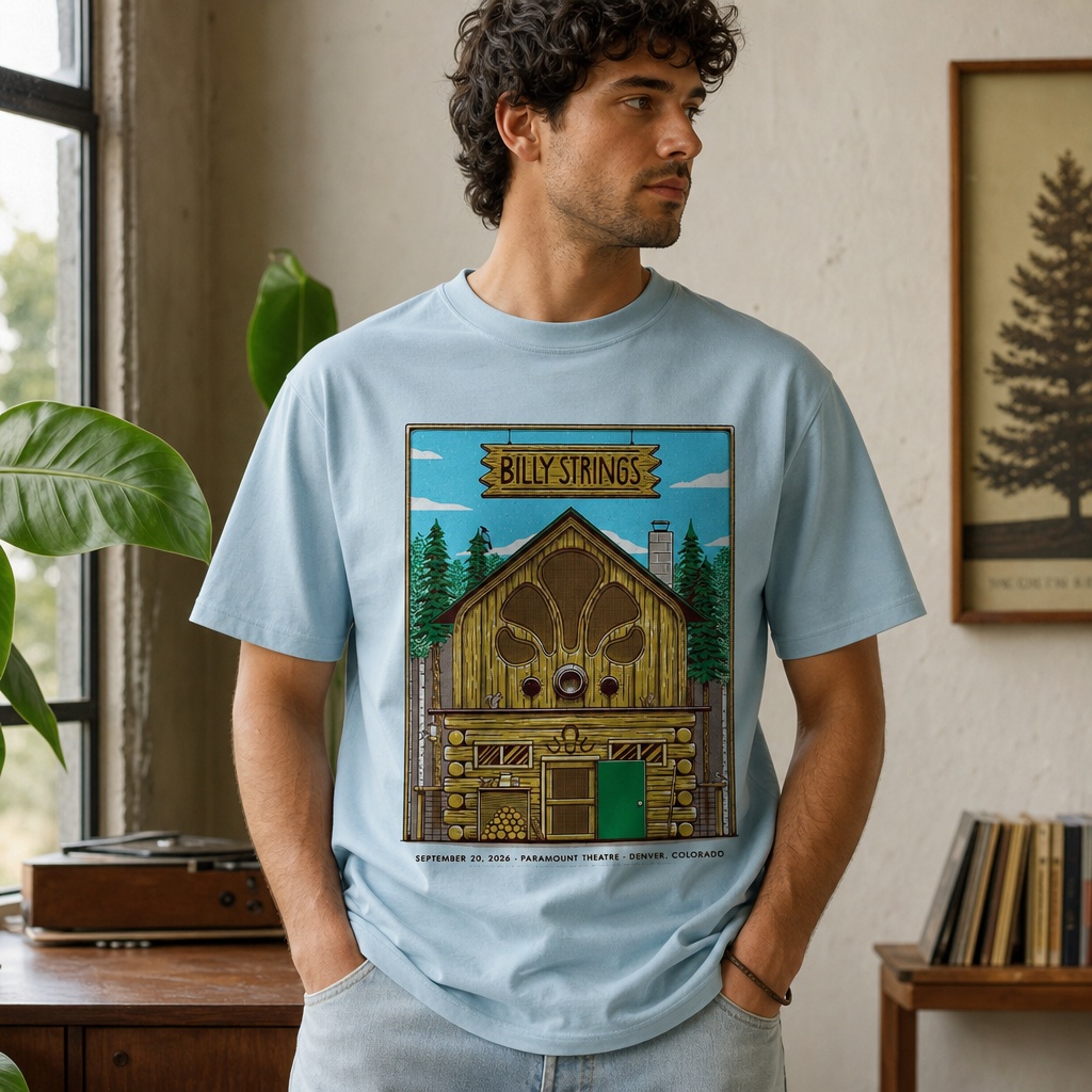 Billy Strings Paramount Theatre 2026 Tee – Denver CO Sept 20 T-Shirt