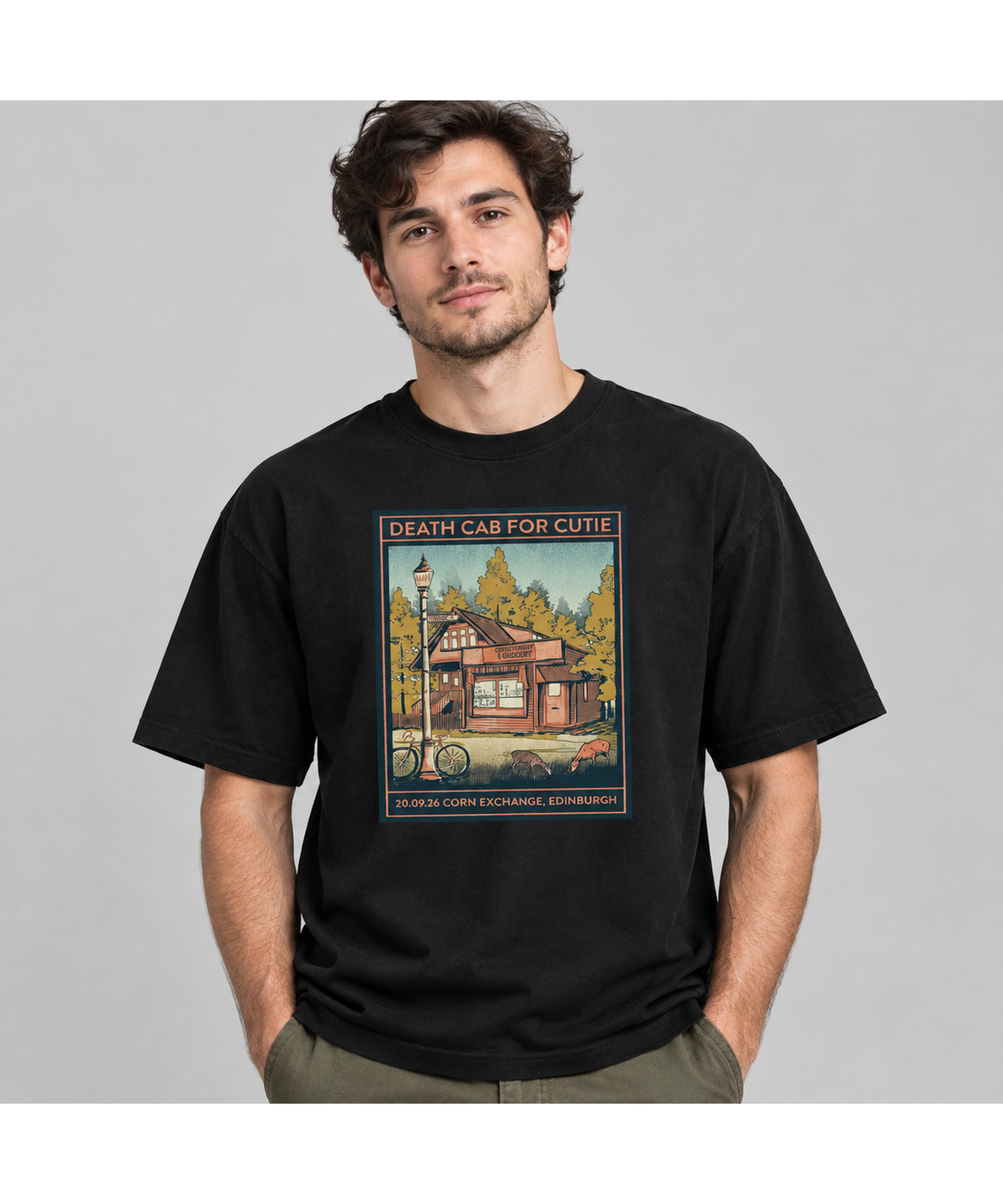 Death Cab for Cutie – Corn Exchange Edinburgh 2026 Event Unisex T-Shirt (Sept 20)