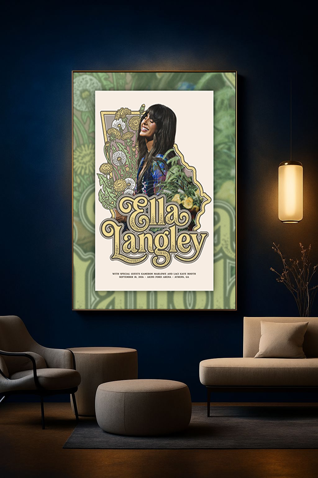 ella-langley-athens-ga-2026-concert-poster-canvas-dandelion-tour-wall-art-1 Ella Langley Athens GA 2026 Concert Poster Canvas – Dandelion Tour Wall Art 5