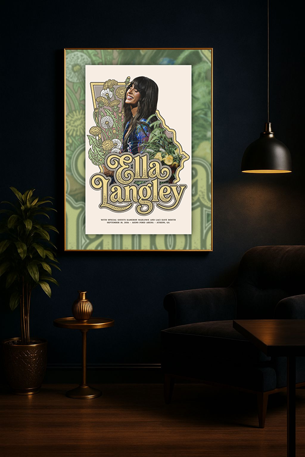 ella-langley-athens-ga-2026-concert-poster-canvas-dandelion-tour-wall-art-3 Ella Langley Athens GA 2026 Concert Poster Canvas – Dandelion Tour Wall Art 3