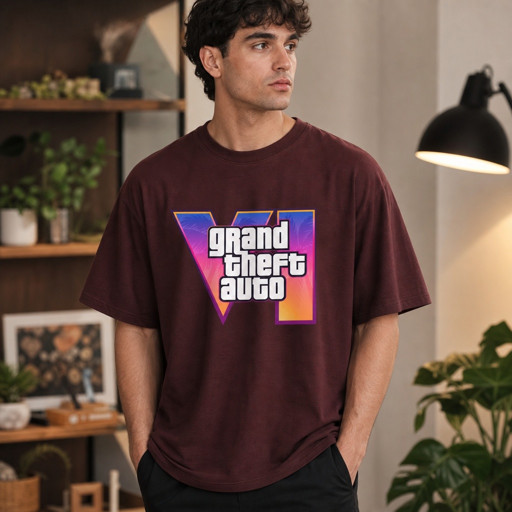 Grand Theft Auto VI Logo T-Shirt – GTA 6 Official-Style Tee
