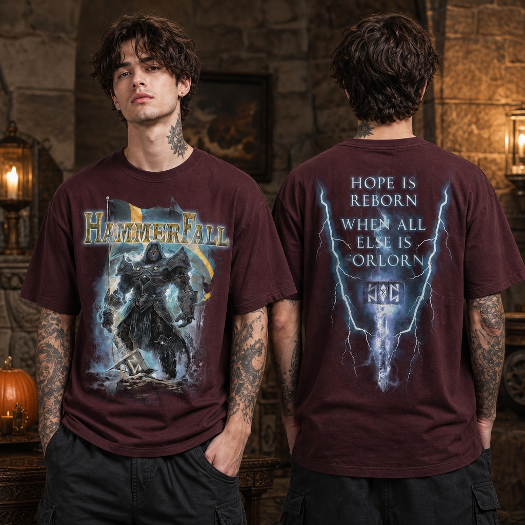 HammerFall – “Hope Is Reborn When All Else Is Forlorn” 2026 Two HammerFall – “Hope Is Reborn When All Else Is Forlorn” 2026 Two