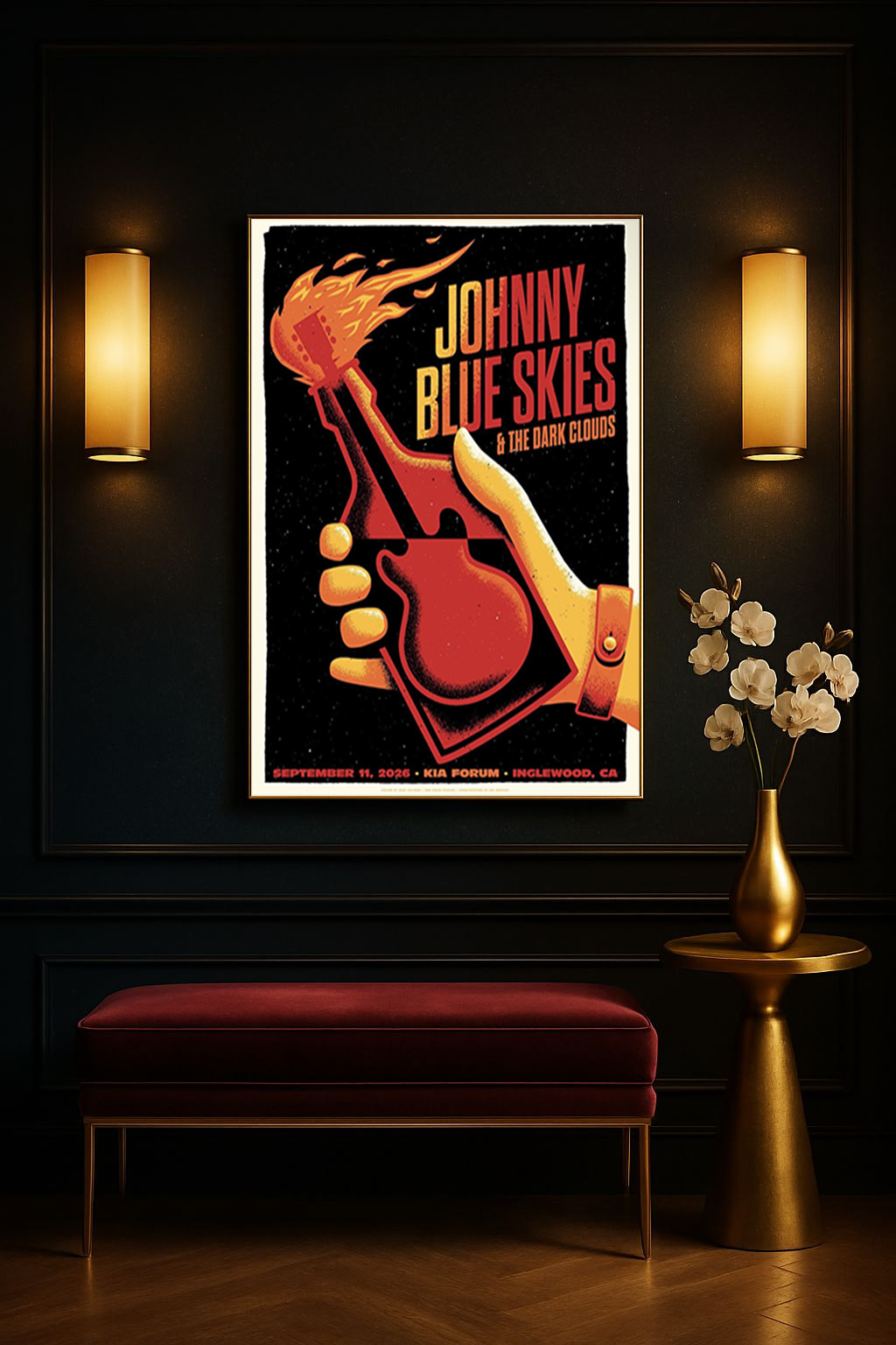 johnny-blue-skies-inglewood-2026-event-poster-kia-forum-sept-11-canvas-print-4 Johnny Blue Skies Inglewood 2026 Event Poster – Kia Forum Sept 11 Canvas Print 2