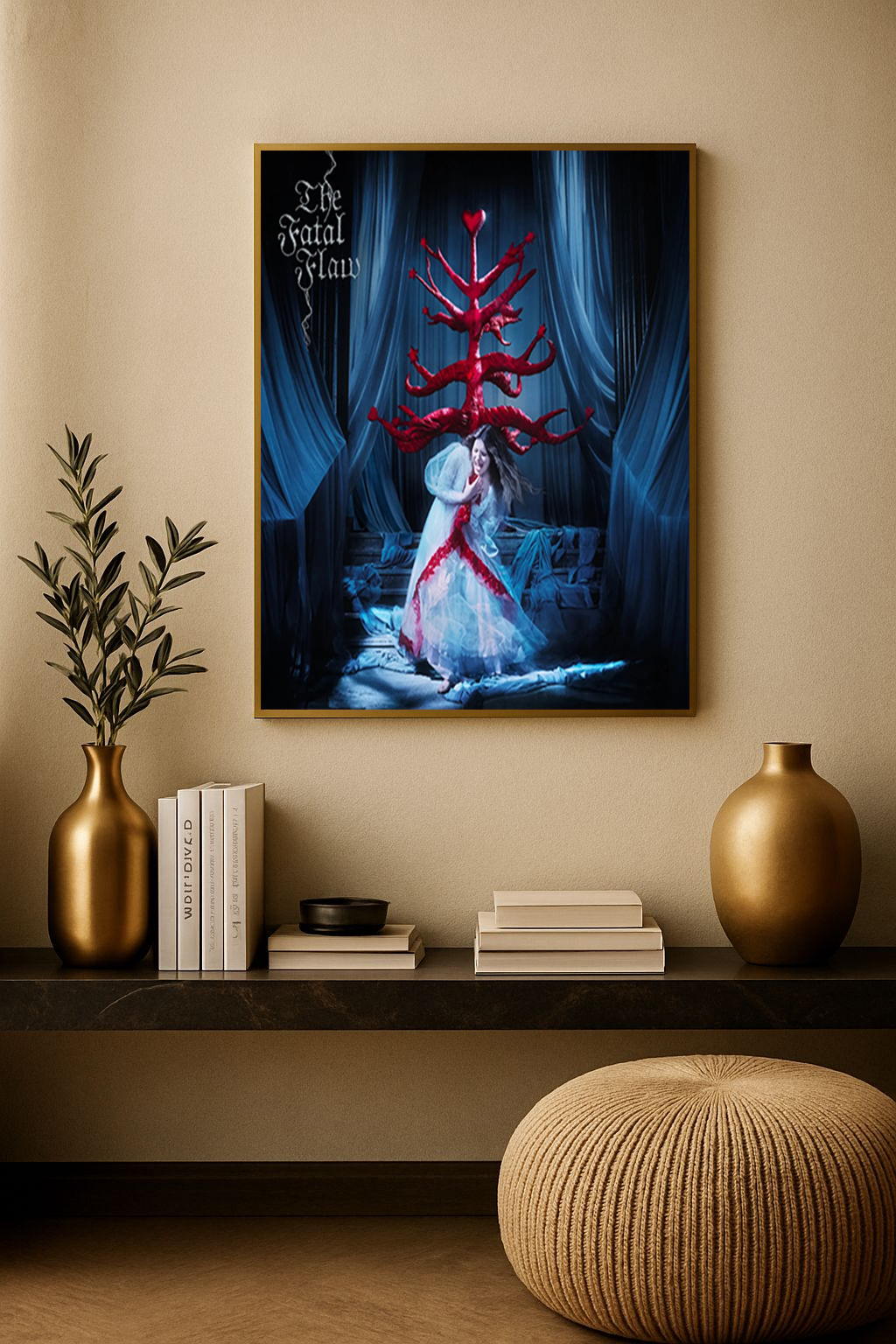 Paris Paloma – The Fatal Flaw Album Cover Poster Canvas Print