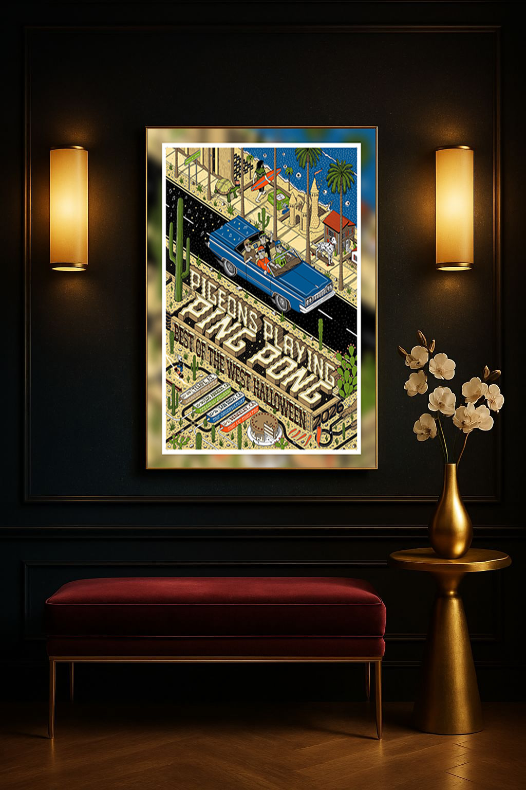 pigeons-playing-ping-pong-best-of-the-west-halloween-2026-west-coast-run-poster-az-ca-oct-29-nov-1-canvas-print-4 Pigeons Playing Ping Pong – Best of the West Halloween 2026 West Coast Run Poster – AZ & CA Oct 29–Nov 1 Canvas Print 2