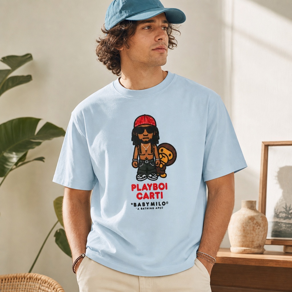 Playboi Carti x BAPE Baby Milo T-Shirt – Official-Style Collab Tee