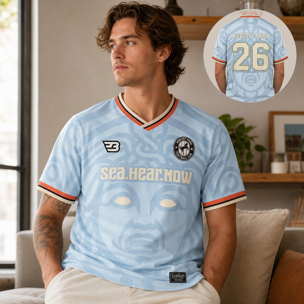 Sea.Hear.Now 2026 x APFC Medusa Soccer Jersey – Asbury Park Exclusive Festival Merch 1