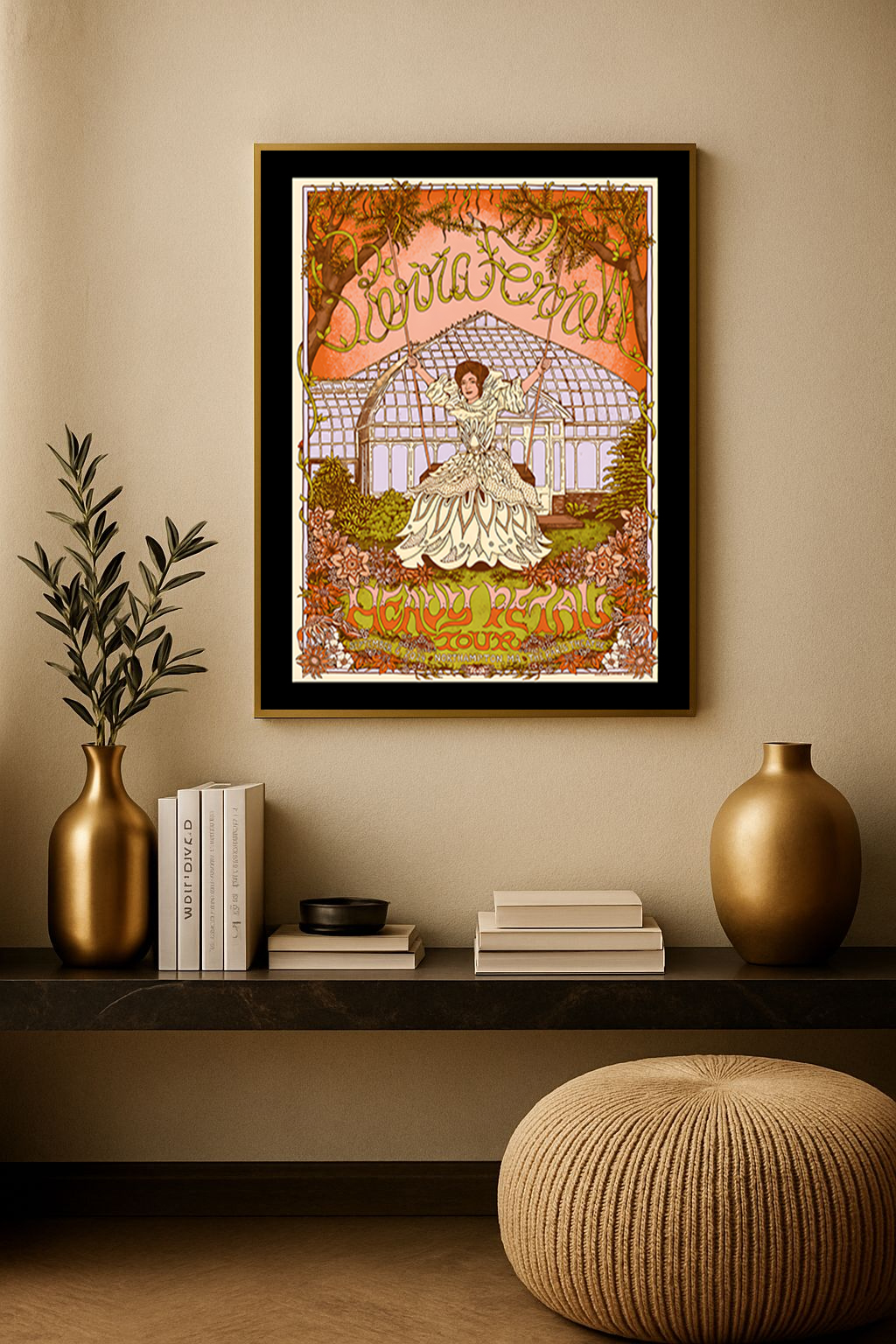 Sierra Ferrell – Northampton 2026 Event Poster – Pines Theater Sept 6 Canvas Print