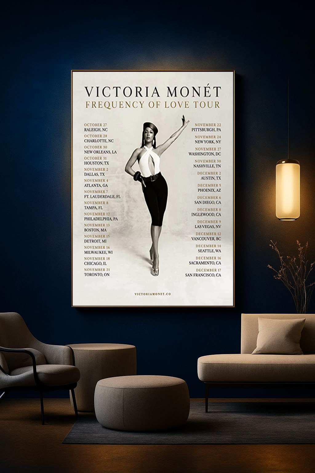 victoria-monet-frequency-of-love-tour-2026-north-america-dates-poster-canvas-1 Victoria Monét – Frequency of Love Tour 2026 North America Dates Poster Canvas 5