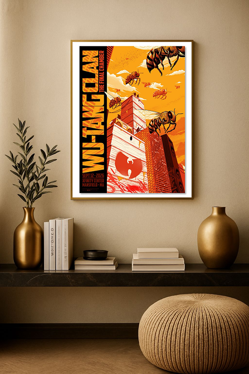 wu-tang-clan-xfinity-center-2026-poster-mansfield-ma-sept-12-canvas-print Wu-Tang Clan Xfinity Center 2026 Poster – Mansfield MA Sept 12 Canvas Print 1